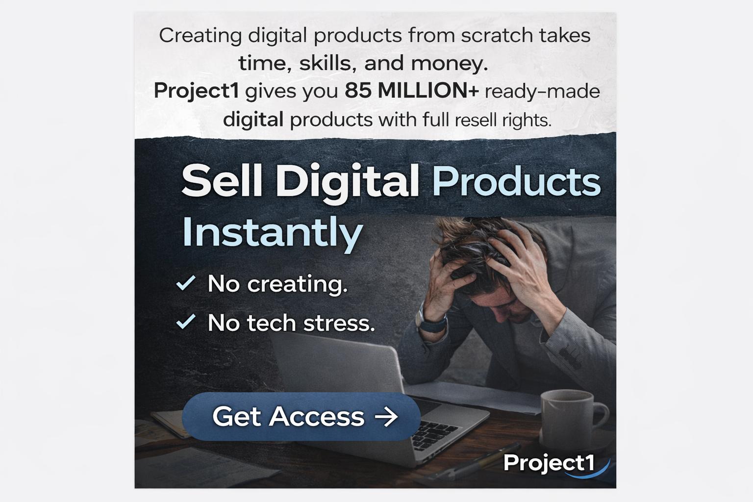 Sell Digital Products on Shopify | PROJECT1 85+ Million Digital Products Bundle
