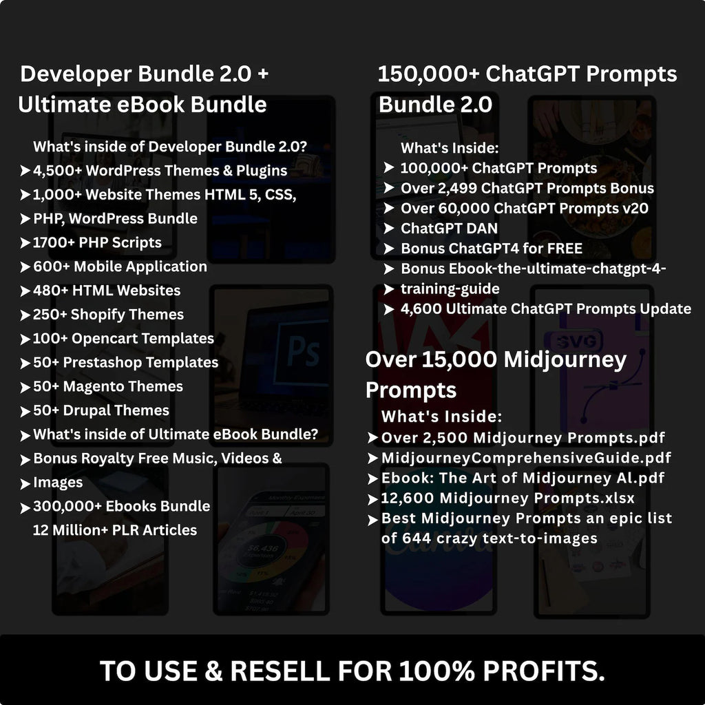85 Million Digital Product Bundle